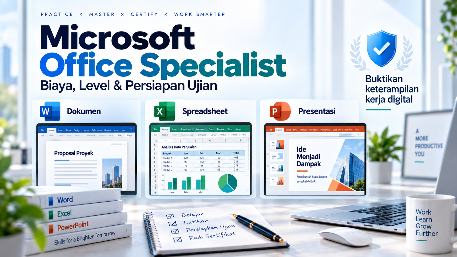 Biaya Sertifikasi Microsoft Office Specialist